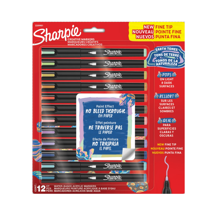 Marcadores-Creativos-Acr-licos-Naturaleza-Punta-Fina-x12-Sharpie-1-351703548