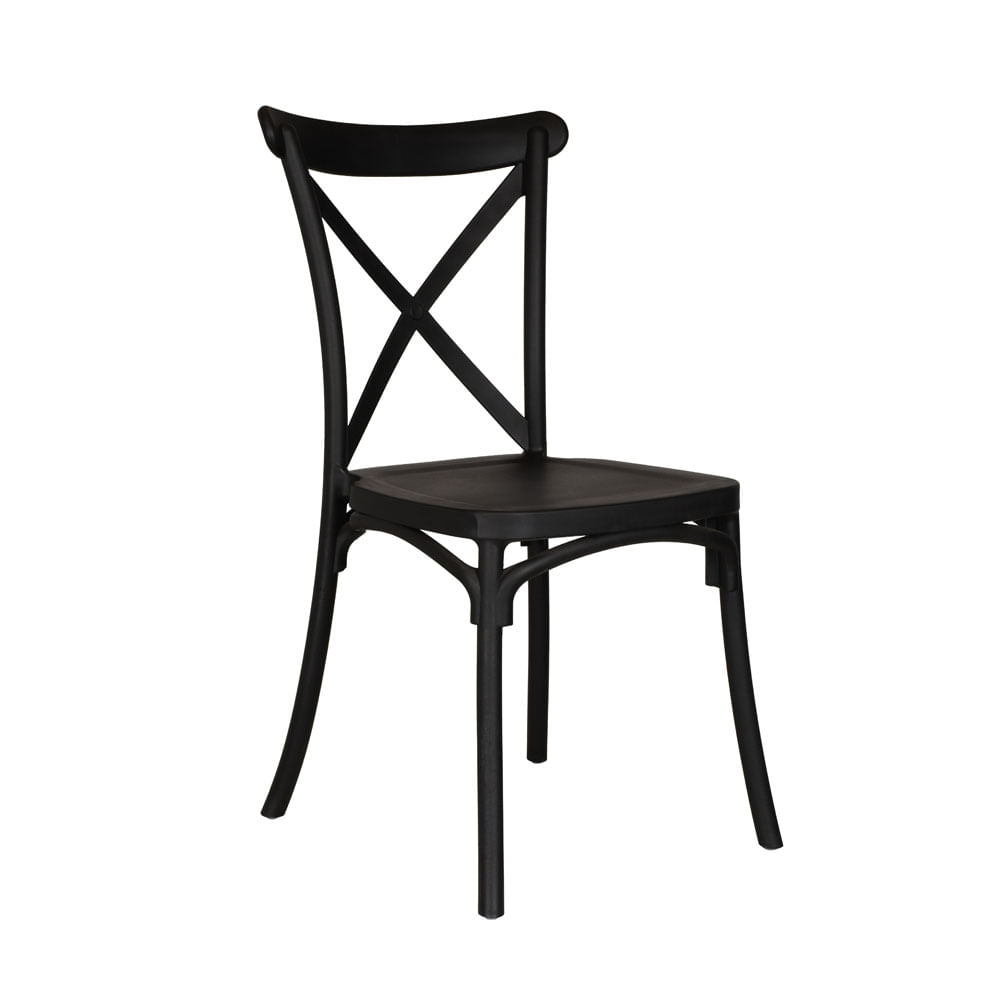 Silla Toledo M+Design 3.0 Negro 52x48x90cm