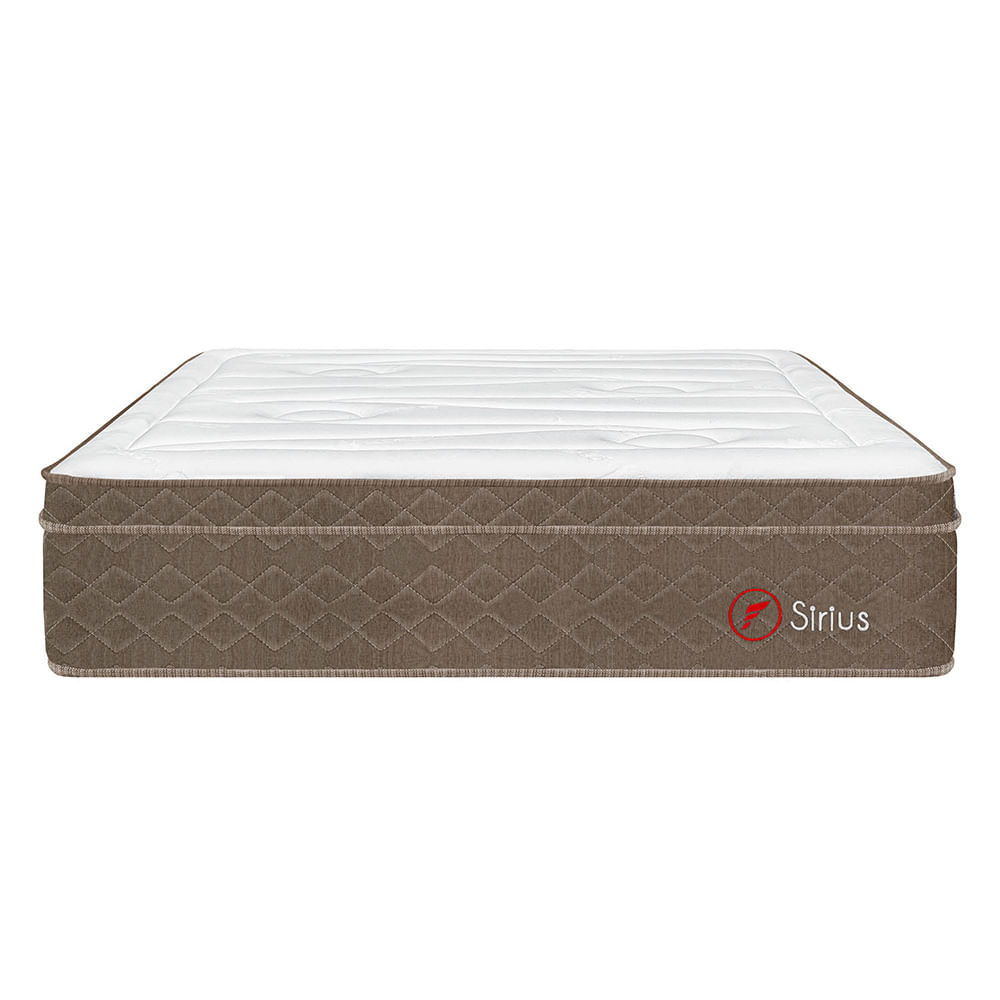 Forli Colchón Queen Sirius + 2 Almohadas