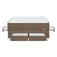 Forli Conjunto Box Tarima Sirius Pocket Queen + 2 Almohadas + Protector