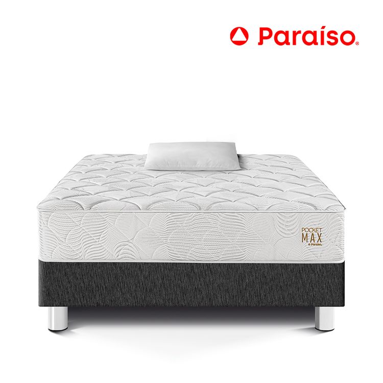 Cama-Pocket-Max-1-5-Plazas-Charcoal-1-Almohadas-Protector-1-218501529