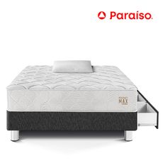 Cama-Pocket-Max-1-5-Plazas-Cajones-Charcoal-1-Almohadas-Protector-1-218501537