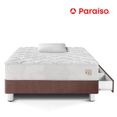 Cama-Pocket-Max-1-5-Plazas-Cajones-Chocolate-1-Almohada-Protector-1-221835518