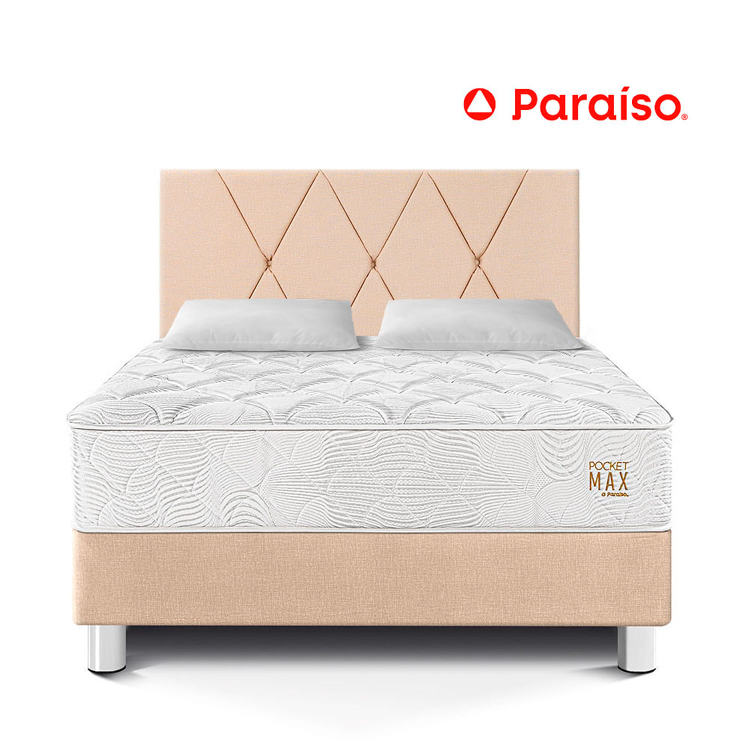 Dormitorio Pocket Max 2 Plazas Champagne