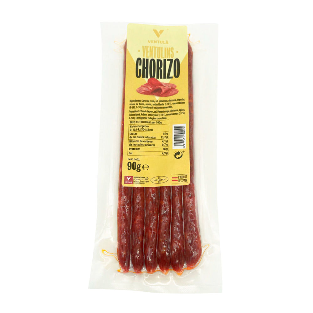 Mini Chorizo Ventula 90g