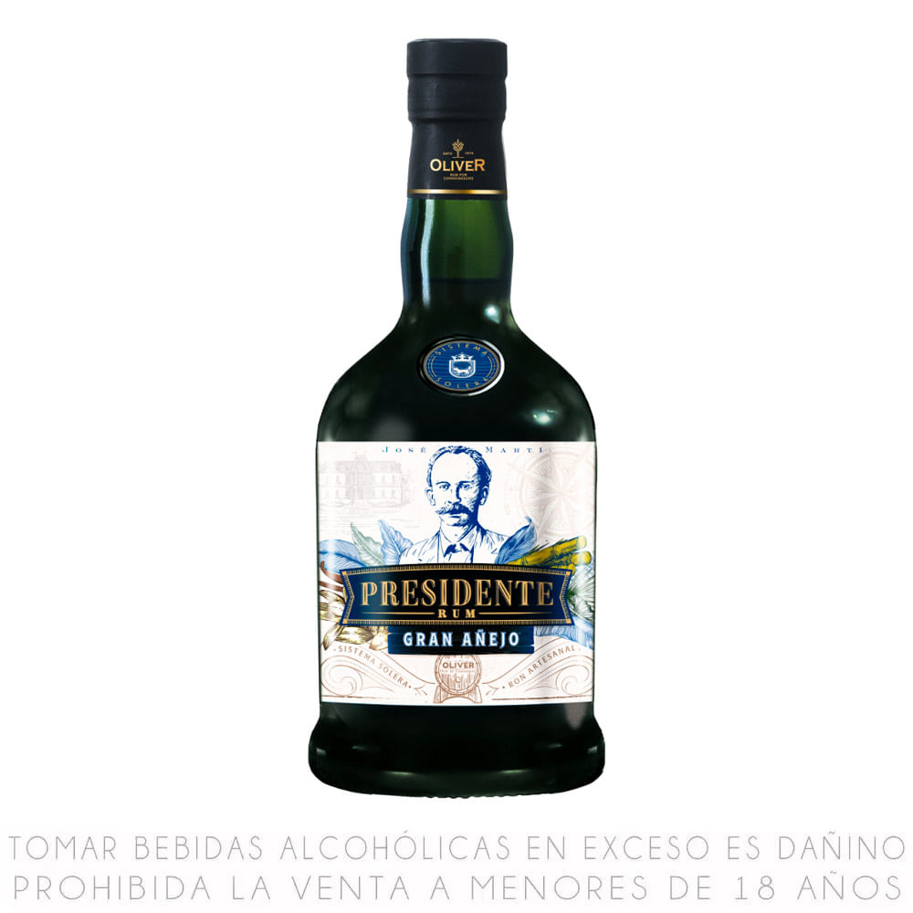 Ron Presidente Gran Añejo Botella 700ml