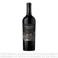 Vino Tinto Cabernet Sauvignon Magnolia Negra Reserva Botella 750ml
