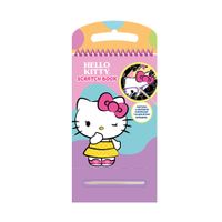 Scratch Book Hello Kitty+Palillo Madera