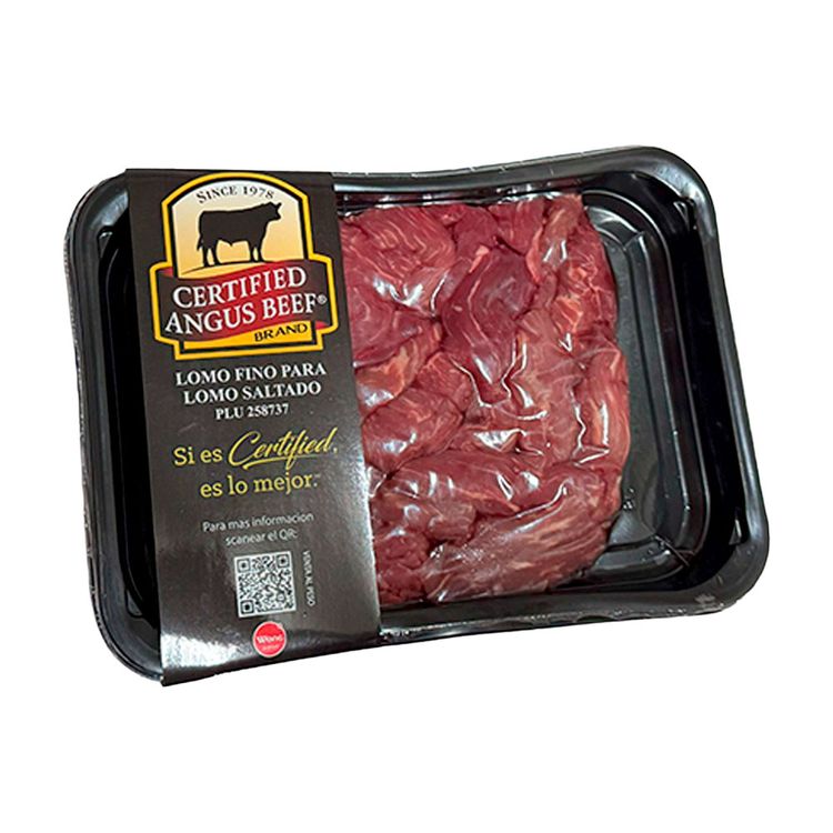 Lomo Fino para Lomo Saltado Certified Angus Beef x kg
