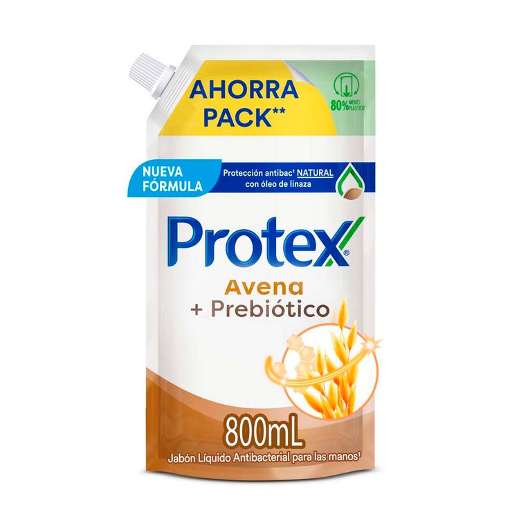 Jabón Líquido Protex Avena 800ml