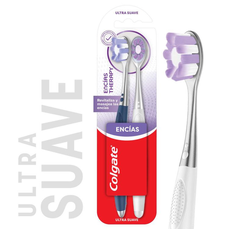 Pack x2 Cepillo de Dientes Colgate Encias Therapy