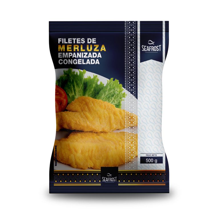Filete de Merluza Empanizada Seafrost 500g