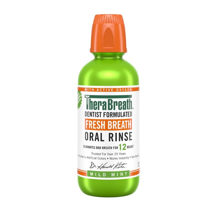 Enjuague Bucal Thera Breath Mild Mint 473ml