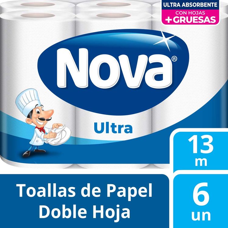 Papel Toalla Nova Ultra 6un