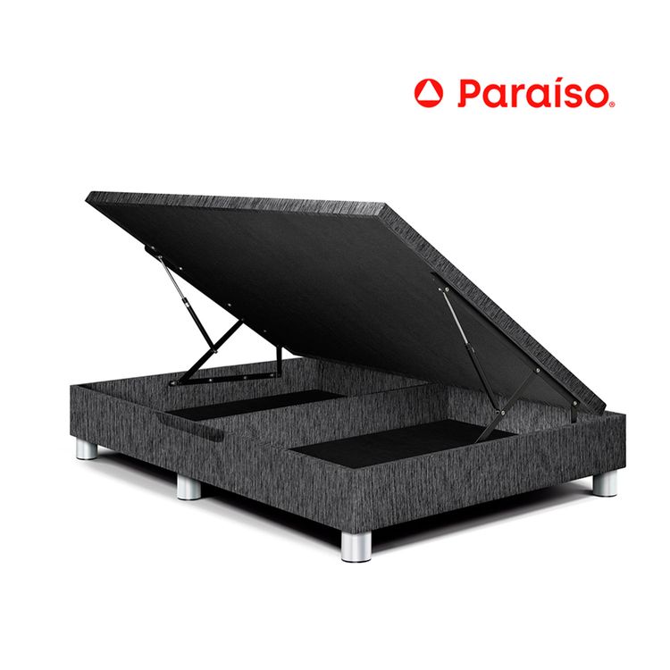 Boxet Deluxe Paraíso Queen Charcoal