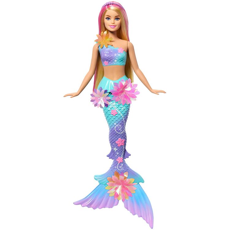 Barbie Sirena Transformación de Flores
