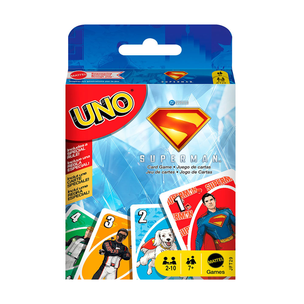 Juego de Cartas UNO Superman