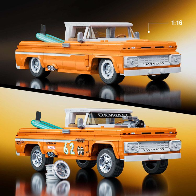 Camioneta Chevy Mattel Brick Shop Elite