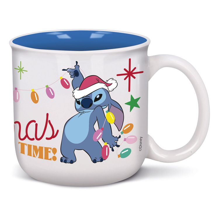 Mug Stitch Navidad 414ml