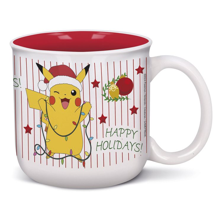 Mug Pokemon Navidad 414ml