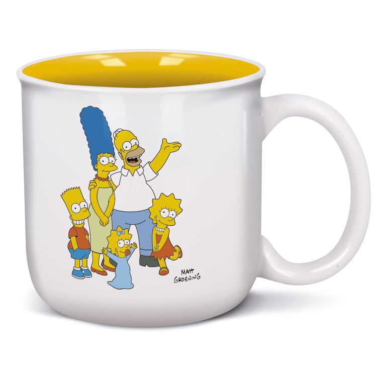 Mug Ceramica Familia de Los Simpson 414ml