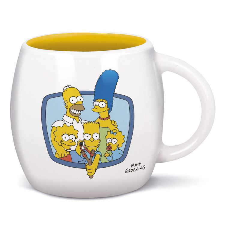Mug Ceramica Familia Simpson 384ml