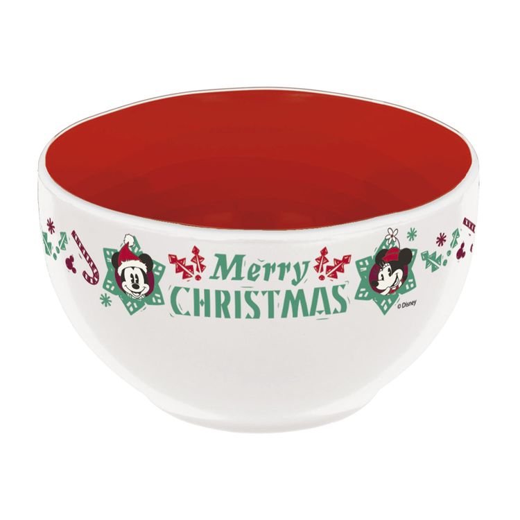 Bowl Mickey Navidad 600ml