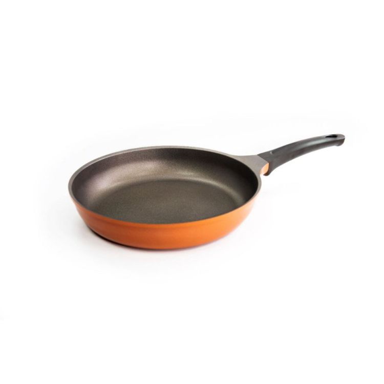 Sarten Roichen con Mango 28cm Naranjo Natural