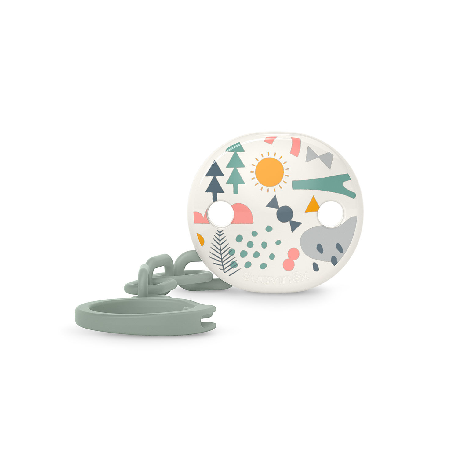 Sujetador de Chupón Suavinex Walk Green