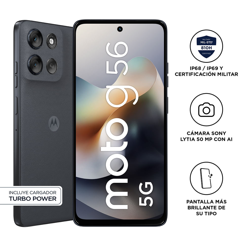 Smartphone Motorola G56 8 + 256GB Azul Marino