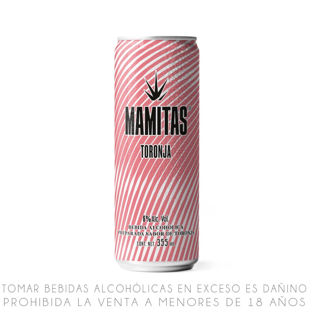 Bebida Ready to Drink Mamitas Toronja Lata 355ml