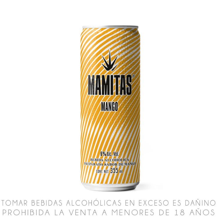 Bebida Ready to Drink Mamitas Mango Lata 355ml