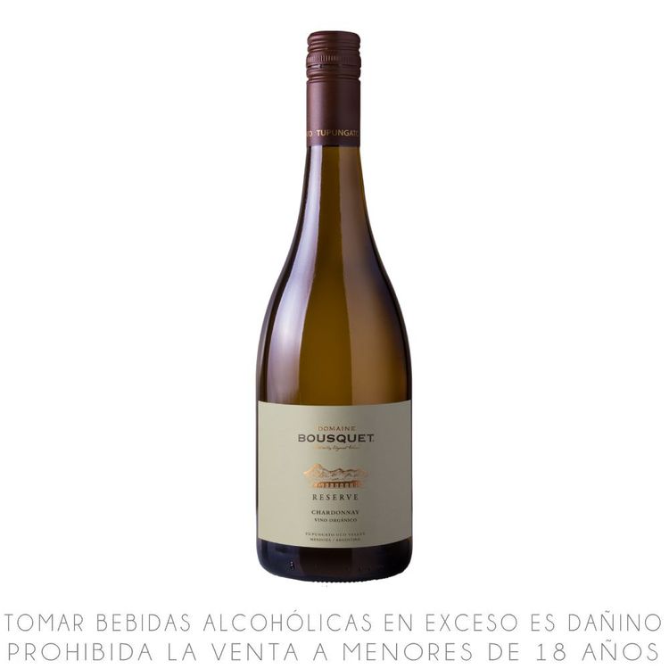 Vino Blanco Chardonnay Domaine Bousquet Reserve Botella 750ml