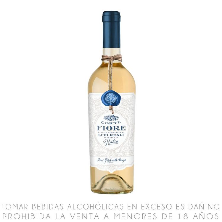 Vino Blanco Pinot Grigio Corte Fiore Botella 750ml