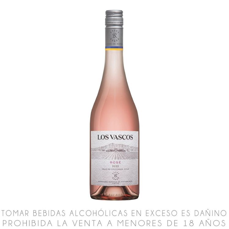 Vino Rosé Blend Los Vascos Botella 750ml