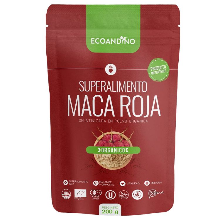 Maca Roja en Polvo Ecoandino 200g