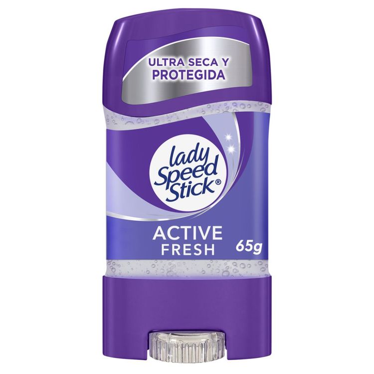 Desodorante en Gel Lady Speed Stick Active Fresh 65g