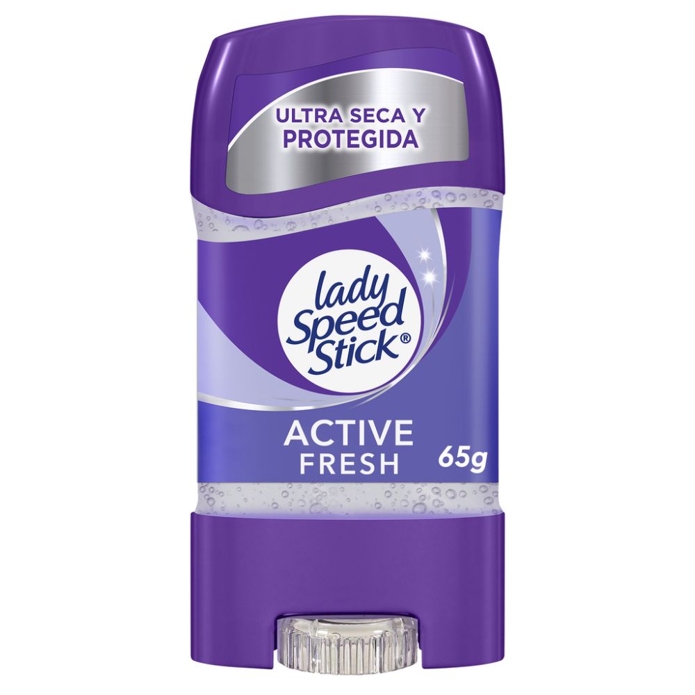 Desodorante en Gel Lady Speed Stick Active Fresh 65g