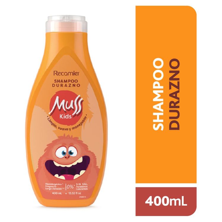 Shampoo Muss Kids Durazno 400ml