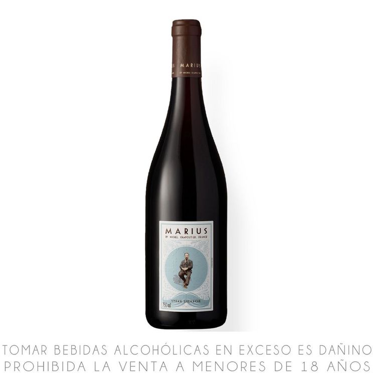 Vino Tinto Blend Marius Rouge Botella 750ml