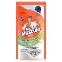 Limpiador Mr Músculo Líquido Quitagrasa Limón Repuesto 500ml