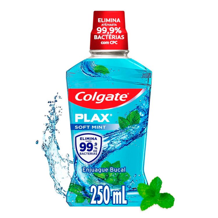 Enjuague Bucal Colgate Plax Soft Mint Frasco 250 ml
