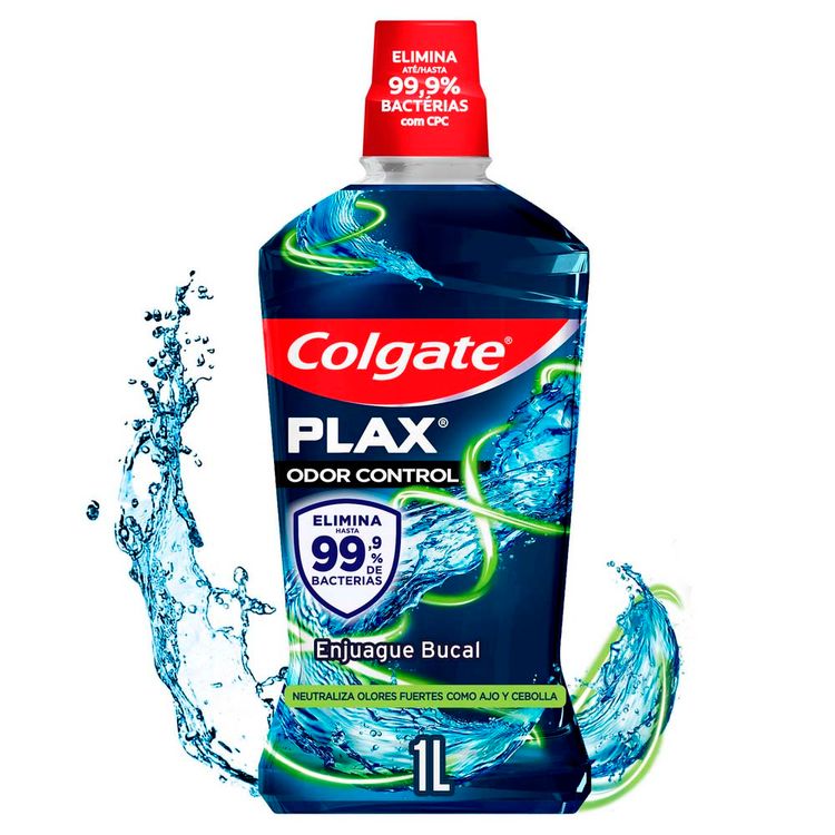 Enjuague Bucal Colgate Plax Odor Control 1L