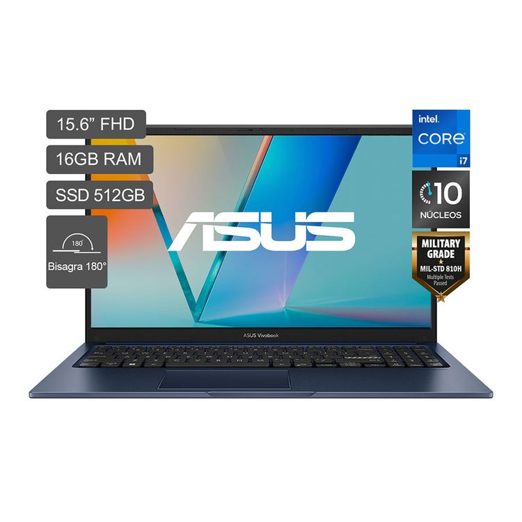 Notebook Asus X1502VA-NJ809W Core i7 16GB 512GB
