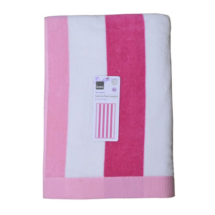 Toalla Playa Krea Líneas 90x170cm Toalla Playa Krea Líneas 90x170cm