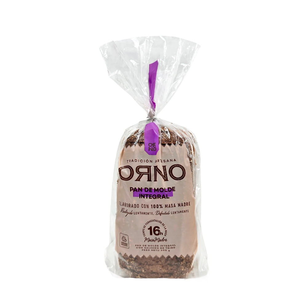 Pan de Molde Integral Orno 600g