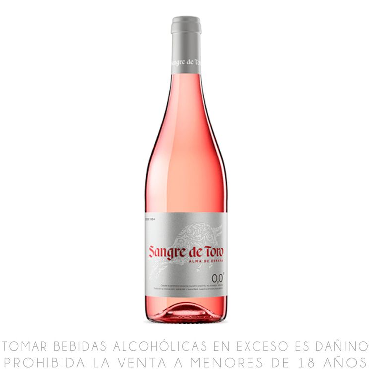 Vino Rosé Sin Alcohol Sangre de Toro 0% Botella 750ml