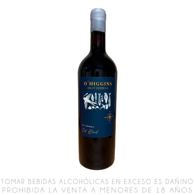 Vino Tinto Blend O'Higgins Gran Reserva Botella 750ml
