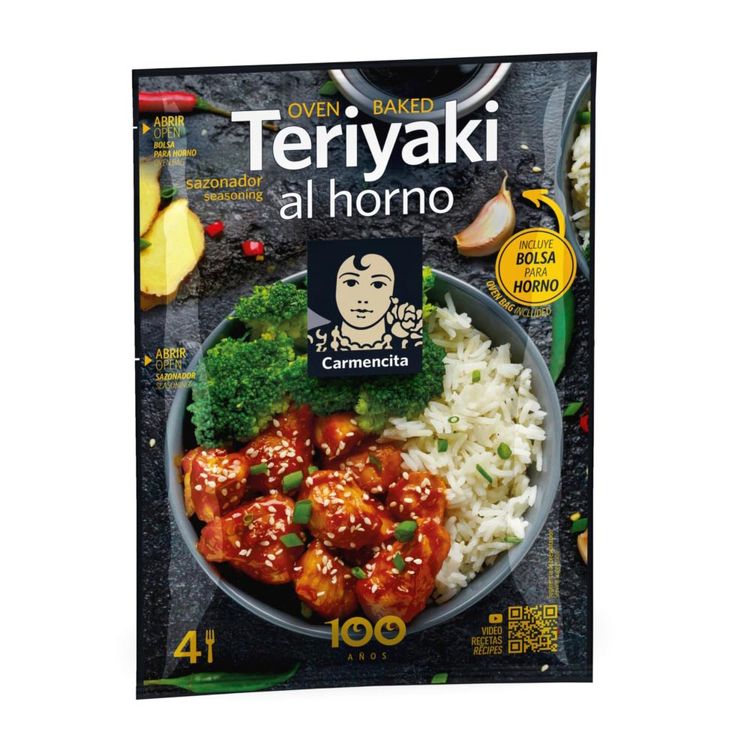 Sazonador Teriyaki al Horno Carmencita 60g