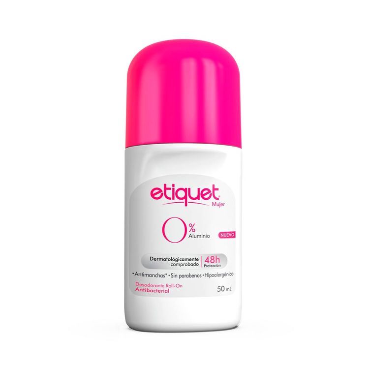Desodorante Roll On Etiquet Mujer 0%Aluminio 50ml Desodorante Roll On Etiquet Mujer 0%Aluminio 50ml